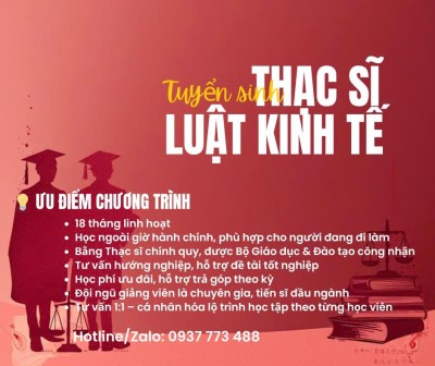 Viện ILPAI phối hợp ĐH Công nghệ miền Đông tuyển sinh Thạc sĩ Luật Kinh tế